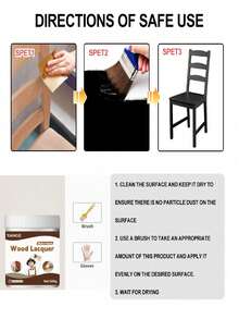 jakehoe Quick-Drying Water-Based Wood Furniture Decorative Paint, Wood Door Furniture Door And Window Renovation Color Change Water-Based Wood Paint - Wood Lacquer - View 3