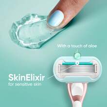 Gillette Venus PRO Smooth Sensitive Rakblad Refill x3 - Känslig hud - Rött och Vitt - Visa 5