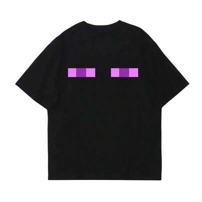 Wysokiej jakości miękki T-shirt w stylu vintage, z nadrukiem Y2K anime-komiks, męski T-shirt z okrągłym dekoltem i krótkim rękawem, miejski