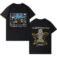 Sängerin Lorde  Album-Tour-T-Shirt für Männer und Frauen Ästhetisches Pop-T-Shirt aus reiner Baumwolle Harajuku-Kleidung Gemütliches Kurzarm-Oberteil Geschenk für Fans - 4 - Übersicht 1