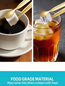 2pcs/4pcs/6pcs/9pcs/12pcs Stainless Steel Sugar Tongs, Multi-Function Sugar/Ice Tongs, Coffee Dessert Candy Snack Small Clips, Elegant Gold/Silver Color Easy To Clean Kitchen Tools, Suitable For Coffee, Tea, Dessert, Bar, Buffet, Kitchen, Wedding And Other Occasions. Elegant Design, Versatile Use, Compact Size, Small Tableware. - View 8