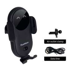 Car Air Vent Phone Navigation Mount, Suitable For New Year And Birthday Gifts, Electric Phone Holder With Touch Open/Close Function, Car Wireless Charger, No Camera Obstruction, 360° Rotation And Adjustable Angle, Supports Horizontal And Vertical Use - Compatible With Apple, And More, Car Wireless Charging Mount - S11 - View 13