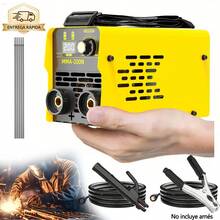 200A Portable Inverter Welding Machine with Accessories, Featuring Lift TIG, LED Screen Mini Inverter Welder, Portable Inverter Welding Machine, Arc Welding Machine, Stick Welder, No Gas Welding Machine for Home DIY Projects, Outdoor And Home Use. - Tipo de Enchufe B USA (110-127V) - Ver 10