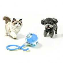 Nicbeybole Cat & Dog Pet Toy Ball, USB Rechargeable, Durable Plastic Structure, Interactive Entertainment For Cats, Cat & Dog Teasing Ball, Relieve Boredom, Smart Automatic Electric Toy - Blue - View 12