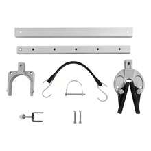 Adjustable Outboard Motor Bracket Fixing Seat, 58-89 Cm/23-35 In Adjustable Length, For Outboard Motors With 100 Horsepower And Below - Black, Silver - View 6