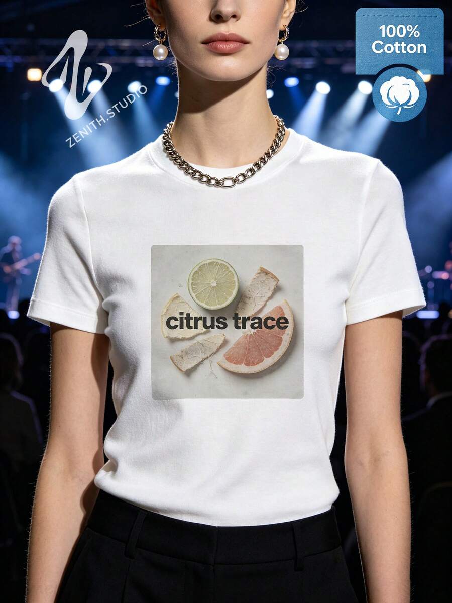 Women T-Shirts - 白色 - 查看 1
