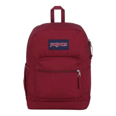 JANSPORT UNISEX CROSS TOWN PLUS BACKPACK RED OSZ JS0A7ZNZ04S