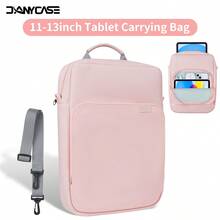 DANYCASE 平板電腦收納包手提包 11吋 13吋 適用 11 A16 10代 Air 5代 4代 10.9 9代 8代 7代 10.2 Pro 11 12.9 13 Kindle 鍵盤書套包 筆電包 - 粉色 - 查看 2