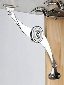 Bisagras hidráulicas de parada aleatoria para puerta de gabinete de cocina, bisagra ajustable pulida, herraje de soporte para tapa abatible de muebles - Barra de soporte - Ver 2