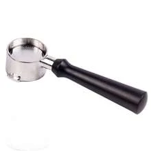 1pc 51mm 2 Ears Stainless Steel Bottomless Naked Portafilter, Professional Espresso Replacement Handle Compatible With EC200, EC221, EC0310, EC0311, EC330 Coffee Machines - Multicolor - View 16