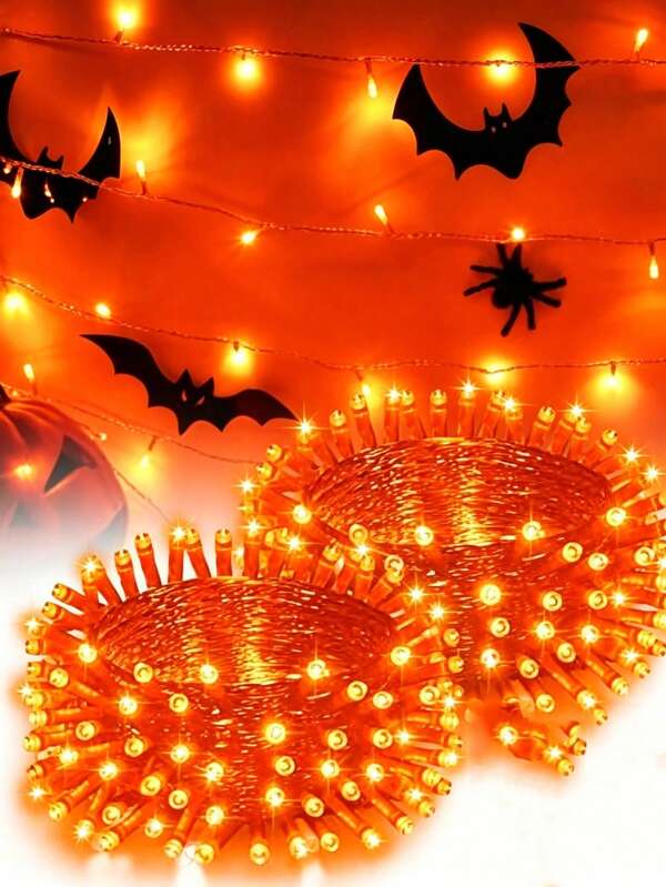 1pc Halloween LED Decorative Light Strip, Holiday Party Decoration Light, Halloween Festival Atmosphere Home Decor, Indoor Wall Decoration, Scary Eerie Atmosphere Decoration, Outdoor Yard Festival Atmosphere Decoration Supplies
