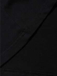 Men's Casual Crew Neck Graphic T-Shirt With Exquisite Spider Prints, Street Style For Summer Daily Wear - 黑色 - 查看 5