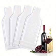 1/2/3pcs Wine Bottle Protection Bag, Portable Reusable Wine Bottle Shatterproof Cover, Multi-Layer Protective Wine Bottle Cover-Suitable For Travel, Picnic, Travel, Gift Giving To Prevent Wine Bottle Breakage - View 1