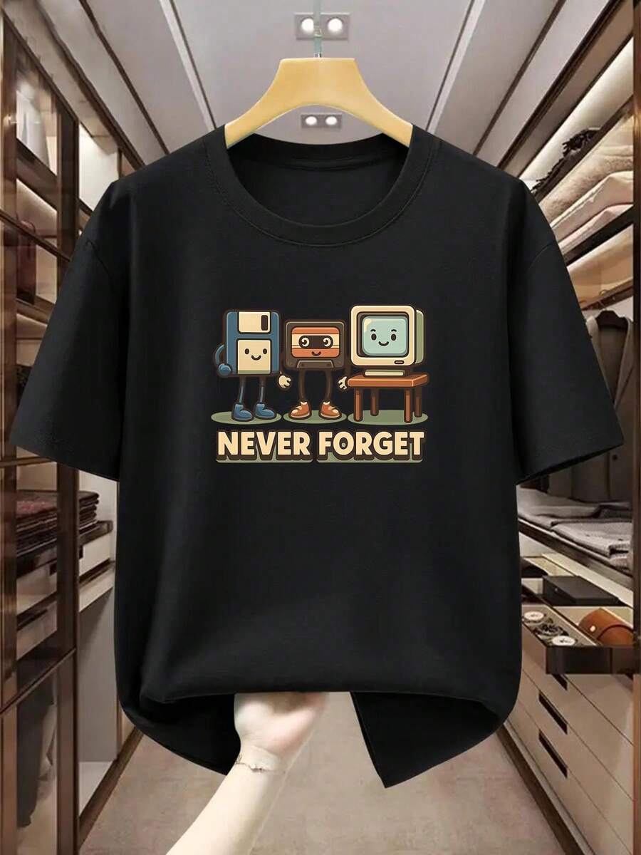 Men T-Shirts - Black - View 1