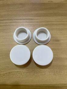 2/4/6/8個裝 塑料水槽溢水口蓋，適用於廚房和浴室，浴缸排水塞，圓形洗臉盆溢水環（適用於22-24mm孔徑），派對、婚禮、復活節、母親節、父親節家居浴室裝飾，秋季裝飾，返校季 - 白色4件 - 查看 11