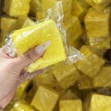 1 pièce Éponge squishy en PU fromage à rebond lent, ornement de bureau anti-stress, cadeau de fête, fantôme effrayant d'Halloween, citrouille, œuf de Pâques, décoration printanière, style aléatoire - Multicolore - Voir 4