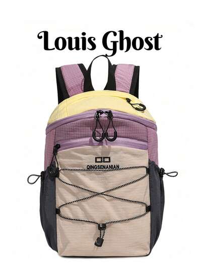 Mochila ligera para exteriores | Gran capacidad, uso dual para exteriores y transporte, adecuada para aventuras al aire libre, escuela, compras y otros escenarios, ¡muestra fácilmente un estilo único!