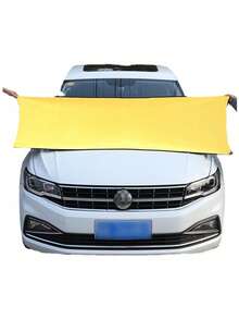 Drying Towel,1pc Coral Fleece Car Wash Towel 60*160cm Large Size Double-Sided Thickened Absorbent Car Cleaning Cloth - Multicolor - View 1