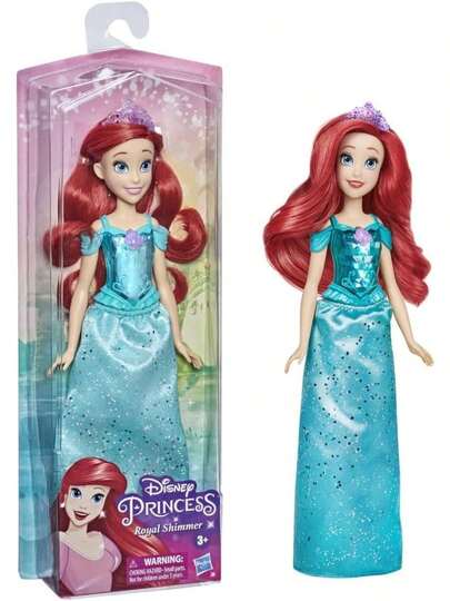 Hasbro Disney Princess Royal Shimmer Ariel Doll, Fashion Doll With Skirt And Accessories, Toy For Kids Ages 3 And Up