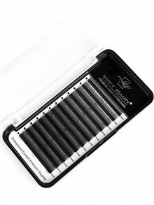 Winky Beauty U-Shaped YY Eyelashes 0.07mm Flat Base Handmade Single-Strand False Eyelashes, Voluminous Fluffy Anime Style, 8-15mm Mixed Length Lash Extensions, 12 Rows - View 10