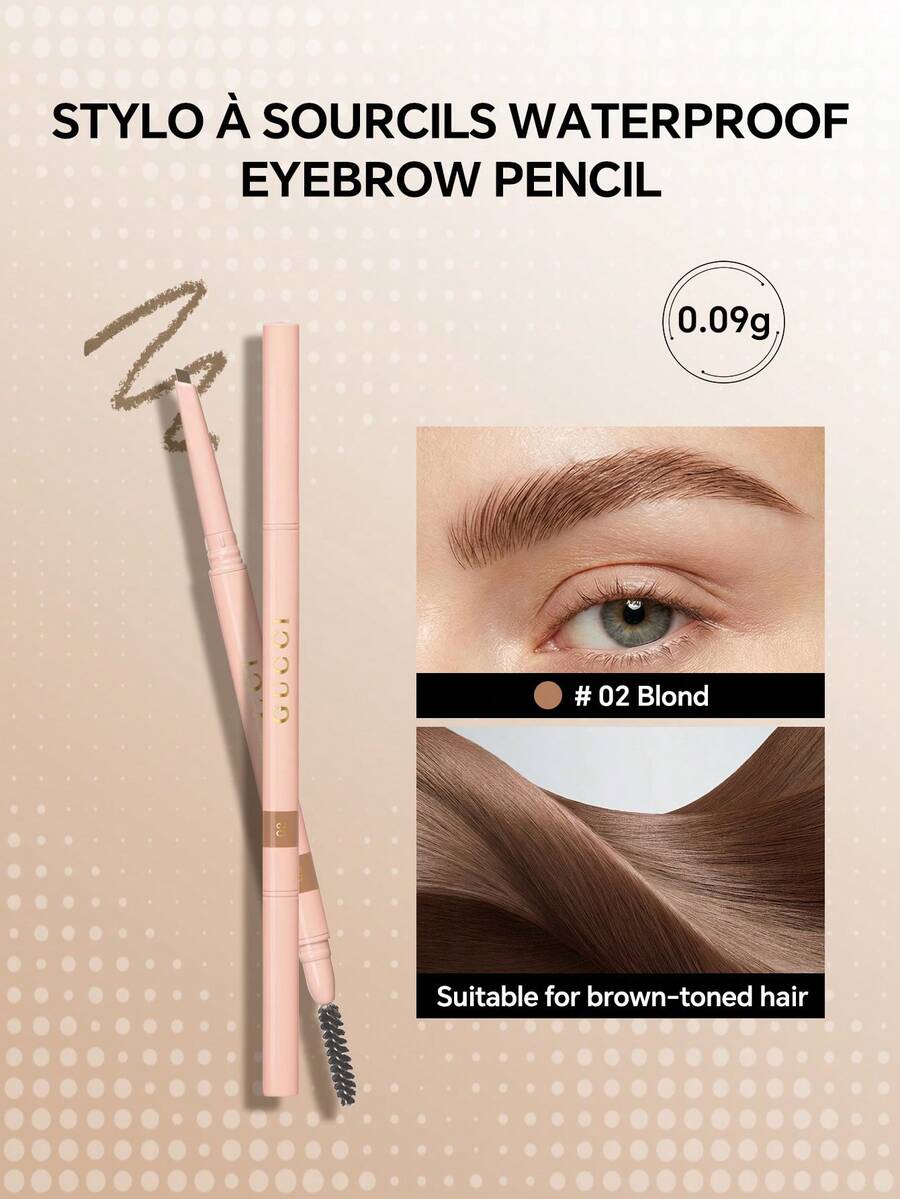Gucci 防水眉筆 0.09g-淨重 0.003 O.Z. - Sourcils Waterproof Eyebrow Pencil- 02 - Blond-0.09g - 查看 1