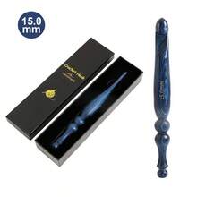 Jarum Rajut Kayu Solid Laminasi Bermotif Biru Klasik, Pegangan Ergonomis yang Nyaman, Kepala Jarum yang Halus dan Tahan Gores, Hadiah Buatan Tangan Premium, Cocok untuk Penggemar Rajut DIY untuk Proyek di Rumah dan Luar Ruangan - jarum rajut - View 17
