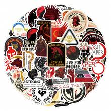 100Pcs Red Rising Stickers Scrapbook Aesthetic Stickers Funny Red Rising Series Fantasy Book Stickers Reading Love Stickers Dirt Bike Stickers Vinyl Waterproof Stickers For Water Bottle,Computer,Laptop,Phone,Luggage,Notebook,Fridge - 2 - View 2