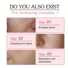 JUJU DREAM Matte Gentle Makeup Primer Base, Pore-Blurring Concealer, Long-Lasting Oil Control, Suitable For Beginners - A - View 8