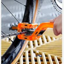 1pc Bicycle Chain Cleaning Brush Cassette Brush Mountain Bike Road Bike Chain Cleaning Tool Chain Washer - Multicolor - View 5