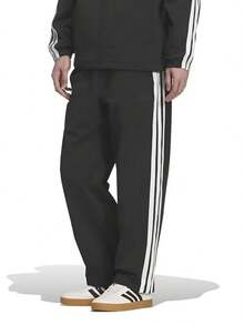 Adidas Men's ST 3ST WV PNT Woven Sport Casual Pants - Black and White - View 5