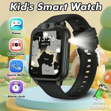 Children Smart Watch, 18+ Fun Games, 1.83-Inch Touch Screen, Camera, Flashlight, Sleep Monitoring, Alarm Reminder, Camera, Photo Album, Games, Calendar, Pedometer, Countdown, Calculator, Stopwatch, Flashlight - Multicolor - View 16