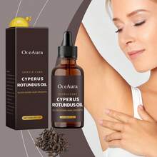 Aceite de Cuidado OceAura Cyperus Officinalis - Aceite Suave, Nutritivo y Suavizante para la Limpieza de la Piel del Cuerpo y el Cuidado en la Depilación QONW - 1 - Ver 2