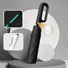 108cm/42.52inch, Foldable, Fully Automatic Umbrella, Sunny Day, Rainy Day, Multi-Functional, Minimalist Design, Portable, New Design Style Umbrella, Outdoor Camping, Golf Sports, Folding Umbrella - Multicolor - View 14