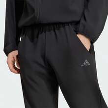 Adidas 全新PL ES HP PANT梭織速乾訓練透氣運動健身男子透氣長褲 - 黑色 - 查看 3