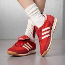 Adidas Originals SL 72 OG LT Comfortable Fit Casual Shoes Women's Red - Red - View 2