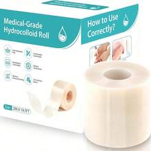 Large Hydrocolloid Roll Anti-Friction Patch, Soft Skin-Friendly Hydrocolloid Tape, Waterproof Hydrocolloid, Hand And Foot Care Patch - One Size - View 3