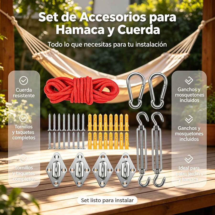 Shade Sail Hardware - 41pcs - View 1