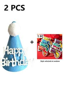 Birthday Party Hats, Suitable For Birthday Party Decoration, Party Decoration, Family Gathering Decoration, Photo Props, Creating Festive Atmosphere - Multicolor - View 16