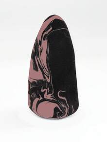 2/6/8/10/20pcs Rocket-Shaped Makeup Sponges, Black & Pink, Latex-Free Hydrophilic Polyurethane, Suitable For Liquid Foundation, BB Cream, Concealer - Multicolor - View 3