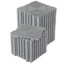 Techigher 50 Pack Interlocking PVC Floor Tiles 30x30cm, Non-Slip Drainage Tiles With Click System, Waterproof Modular Decking Tiles For Garage, Patio, Pool, Garden, Balcony - Multicolor - View 8