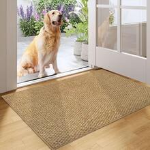 1 Piece Brown Pineapple Pattern, Simple Outdoor Rug For Home Decoration, Soft Texture And Easy To Clean Rug, Spring And Autumn Home Decoration Rug | Suitable For Small Courtyards | RV Front And Other Areas Rug | Balcony Picnic Seaside Beach Rug - Brown - View 9