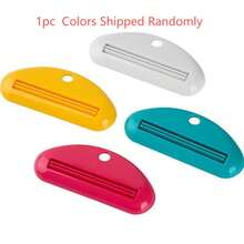 1/4 Manual Multi-Function Toothpaste Squeezer, Universal Tube Holder Clip, Can Squeeze Toothpaste, Facial Cleanser, Skincare Products, Bathroom Sink Storage Organizer Small Item, Convenient Home/Dormitory Toiletries Accessory - Multicolor - View 11