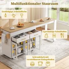 Dining Tables - 흰색 + MDF - 보기 9