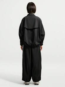 Nike Women's AS W NK BALLOON TRACK PANT Woven Sports Long Pants IM8168-010 - Black - View 5