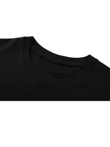 Camisetas de hombre - Negro - Ver 5