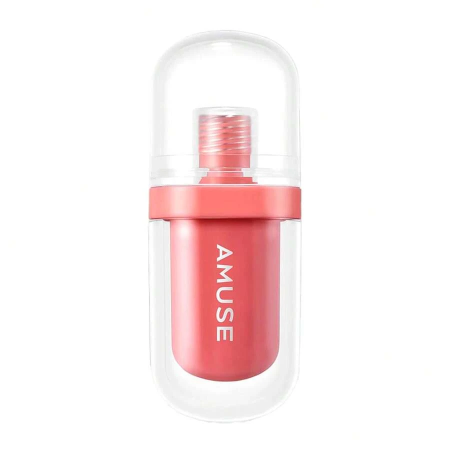 AMUSE Jel-Fit Tint - صبغة شفاه هلامية تدوم 12 ساعة مع حمض الهيالورونيك - 07 Caramel - مشاهدة 1