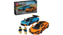 LEGO Speed Champions Lamborghini Revuelto & Huracan STO (77238) - Multicolor - View 3