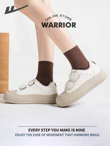 Warrior Women's Board ShoesSpring And SummerComfortable Modest Style Casual Yet Sleek Sneakers Applicable Throughout The Year Wear-Resisting All-Day Wear Training Sneakers Running Shoes - Beige - View 8