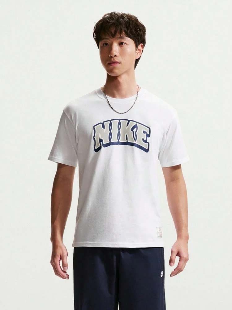 Nike 男款 AS U NSW TEE LSE BBALL DUNK 短袖針織無領T恤 TIM9340-100 - 白色 - 查看 1