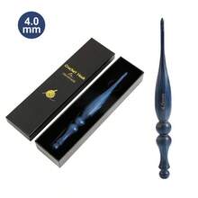 Jarum Rajut Kayu Solid Laminasi Bermotif Biru Klasik, Pegangan Ergonomis yang Nyaman, Kepala Jarum yang Halus dan Tahan Gores, Hadiah Buatan Tangan Premium, Cocok untuk Penggemar Rajut DIY untuk Proyek di Rumah dan Luar Ruangan - jarum rajut - View 15
